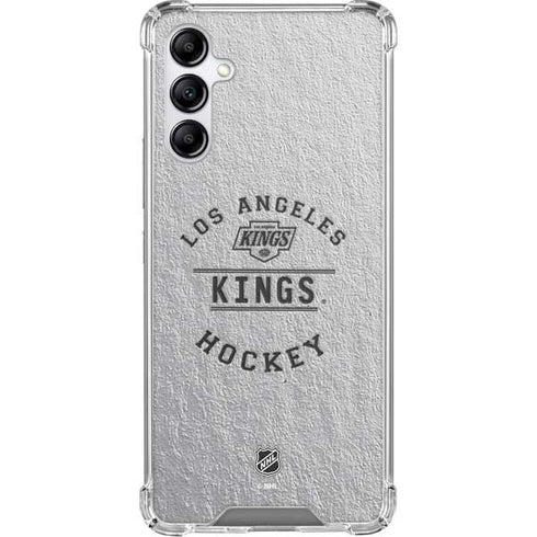 NHL Los Angeles Kings Black Text Gabb Phone 4 Clear Case