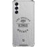 NHL Los Angeles Kings Black Text Gabb Phone 4 Clear Case