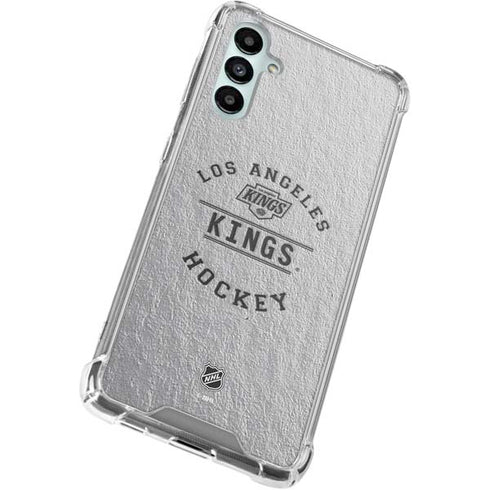 NHL Los Angeles Kings Black Text Gabb Phone 4 Clear Case