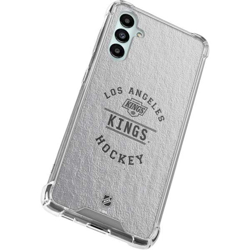 NHL Los Angeles Kings Black Text Galaxy A14 5G Clear Case