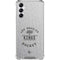 NHL Los Angeles Kings Black Text Galaxy A15 5G Clear Case