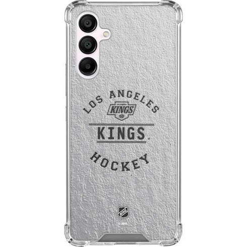 NHL Los Angeles Kings Black Text Galaxy A16 5G Clear Case