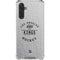 NHL Los Angeles Kings Black Text Galaxy A17 Clear Case