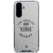 NHL Los Angeles Kings Black Text Galaxy A36 5G Clear Case