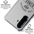 NHL Los Angeles Kings Black Text Galaxy A36 5G Clear Case