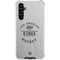 NHL Los Angeles Kings Black Text Galaxy A54 5G Clear Case