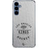 NHL Los Angeles Kings Black Text Galaxy A55 5G Clear Case