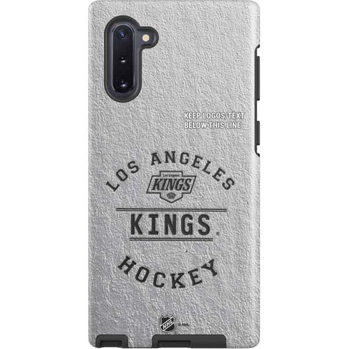 NHL Los Angeles Kings Black Text Galaxy Cases