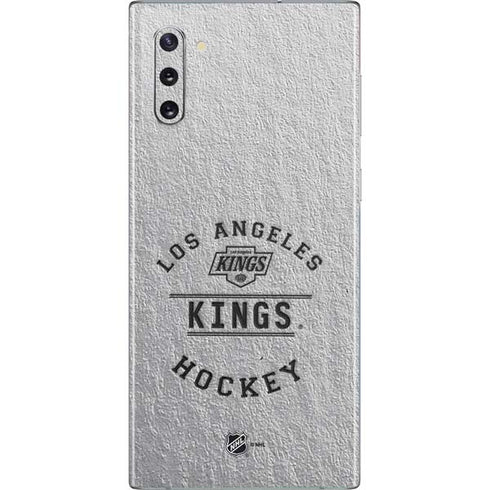 NHL Los Angeles Kings Black Text Galaxy Note 10 Skin