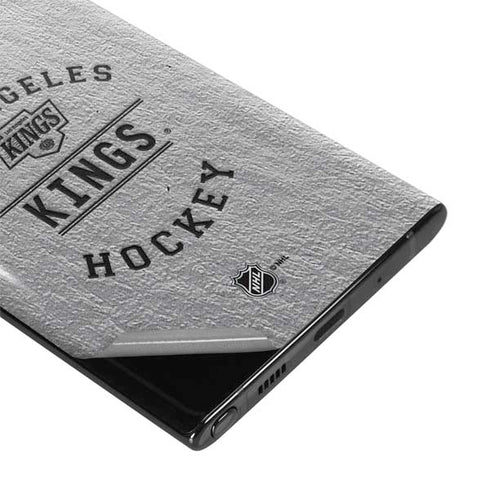 NHL Los Angeles Kings Black Text Galaxy Note 10 Skin