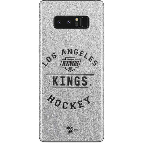 NHL Los Angeles Kings Black Text Galaxy Note 8 Skin