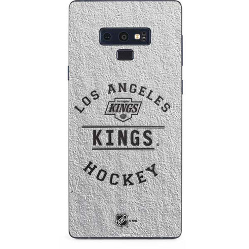NHL Los Angeles Kings Black Text Galaxy Note 9 Skin