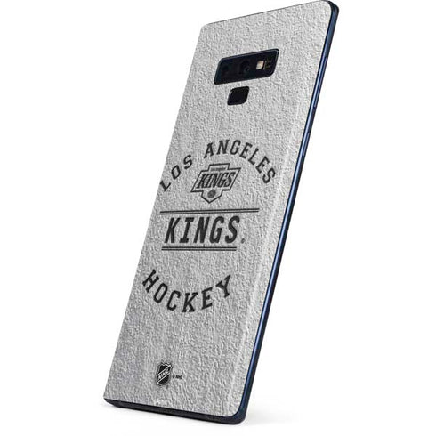 NHL Los Angeles Kings Black Text Galaxy Note 9 Skin