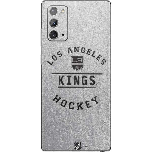 NHL Los Angeles Kings Black Text Galaxy Note20 5G Skin