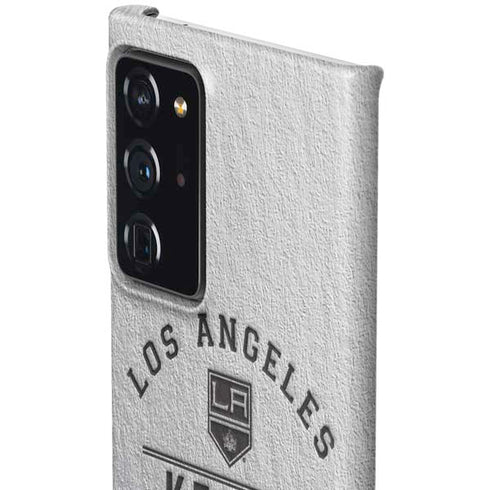 NHL Los Angeles Kings Black Text Galaxy Note20 Ultra 5G Lite Case