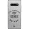 NHL Los Angeles Kings Black Text Galaxy S10 Plus Skin