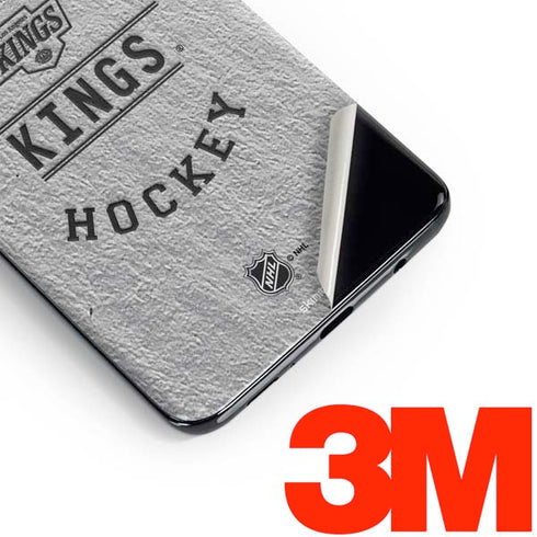 NHL Los Angeles Kings Black Text Galaxy S10 Plus Skin