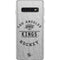 NHL Los Angeles Kings Black Text Galaxy S10 Skin