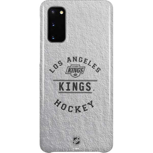 NHL Los Angeles Kings Black Text Galaxy S20 Lite Case