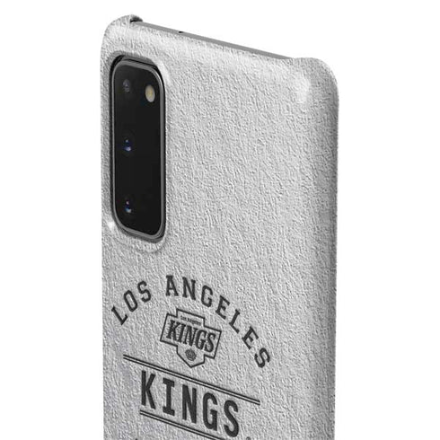 NHL Los Angeles Kings Black Text Galaxy S20 Lite Case