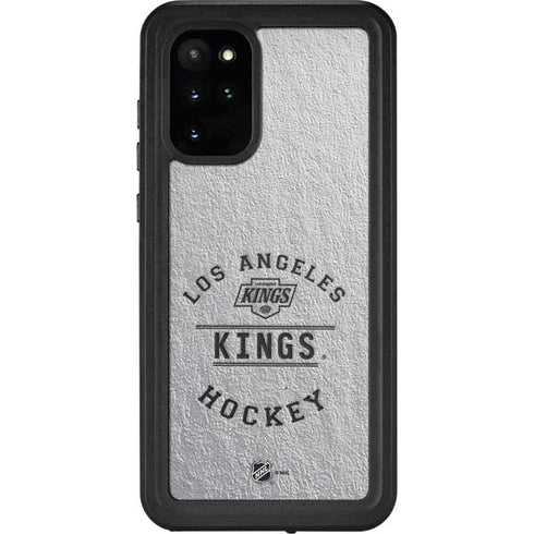 NHL Los Angeles Kings Black Text Galaxy S20 Plus Waterproof Case