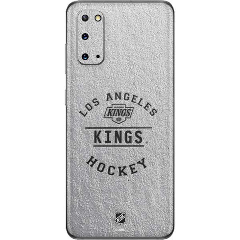 NHL Los Angeles Kings Black Text Galaxy S20 Skin