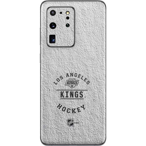 NHL Los Angeles Kings Black Text Galaxy S20 Ultra 5G Skin