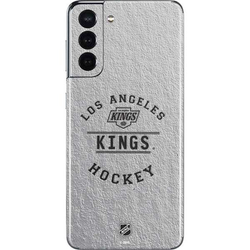 NHL Los Angeles Kings Black Text Galaxy S21 5G Skin
