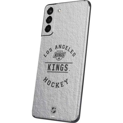 NHL Los Angeles Kings Black Text Galaxy S21 5G Skin