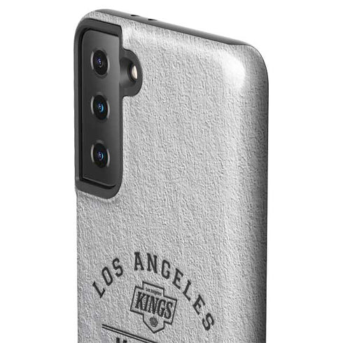 NHL Los Angeles Kings Black Text Galaxy S21 FE Pro Case