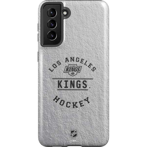 NHL Los Angeles Kings Black Text Galaxy S21 Plus 5G Pro Case