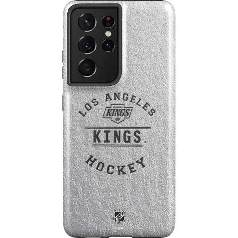 NHL Los Angeles Kings Black Text Galaxy S21 Ultra 5G Pro Case