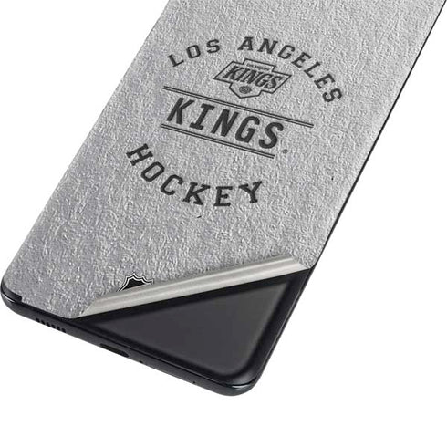 NHL Los Angeles Kings Black Text Galaxy S21 Ultra 5G Skin