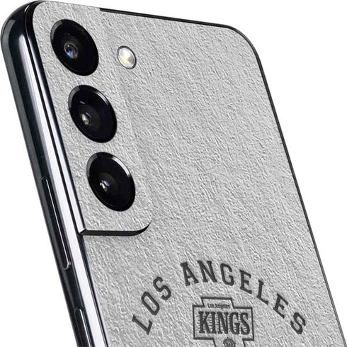 NHL Los Angeles Kings Black Text Galaxy S22 Skin