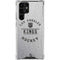 NHL Los Angeles Kings Black Text Galaxy S22 Ultra Clear Case