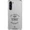 NHL Los Angeles Kings Black Text Galaxy S23 FE Clear Case