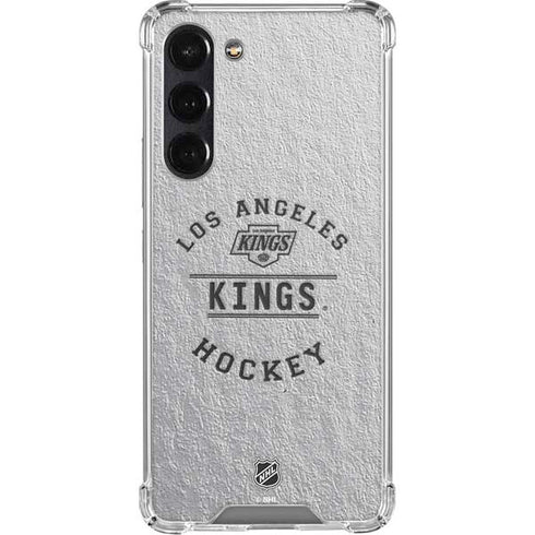 NHL Los Angeles Kings Black Text Galaxy S23 Plus Clear Case