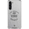 NHL Los Angeles Kings Black Text Galaxy S23 Plus Clear Case