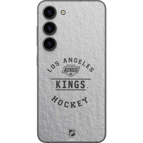 NHL Los Angeles Kings Black Text Galaxy S23 Skin
