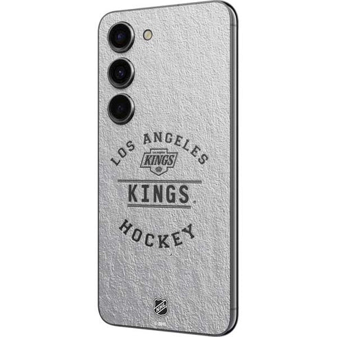 NHL Los Angeles Kings Black Text Galaxy S23 Skin
