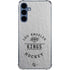 NHL Los Angeles Kings Black Text Galaxy S24 Clear Case