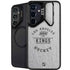 NHL Los Angeles Kings Black Text Galaxy S24 FE Kickstand Case