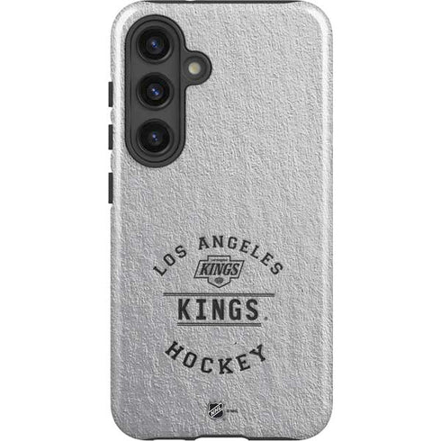 NHL Los Angeles Kings Black Text Galaxy S25 Impact Case