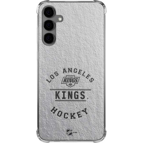 NHL Los Angeles Kings Black Text Galaxy S24 Plus Clear Case
