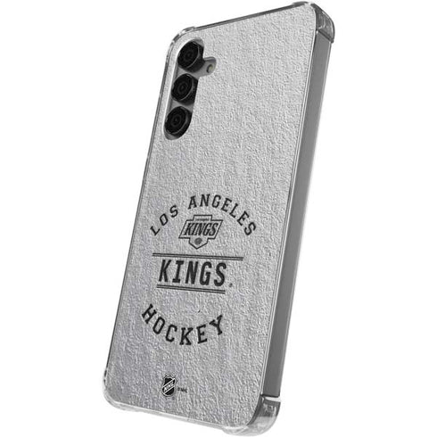 NHL Los Angeles Kings Black Text Galaxy S24 Plus Clear Case
