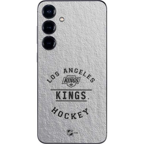 NHL Los Angeles Kings Black Text Galaxy S25 Plus Skin