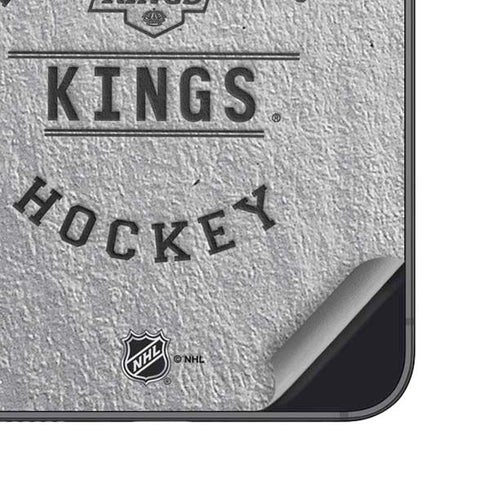 NHL Los Angeles Kings Black Text Galaxy S25 Plus Skin