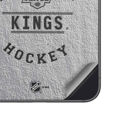 NHL Los Angeles Kings Black Text Galaxy S24 Skin