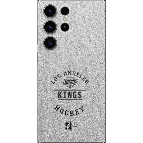 NHL Los Angeles Kings Black Text Galaxy S25 Ultra Skin