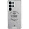 NHL Los Angeles Kings Black Text Galaxy S25 Ultra Clear Case